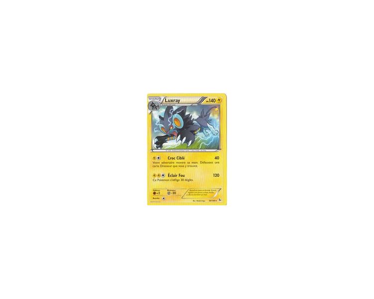 Luxray 140 PV - 34/106 Pokemon Carte Holographique