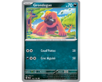 Grondogue Pv 70 142/193 - Carte Commune Reverse - Écarlate et Violet Évolution à Paldea