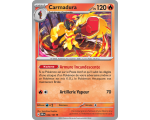 Carmadura Pv 120 044/197 - Carte Peu Commune - Écarlate et Violet Flammes Obsidiennes