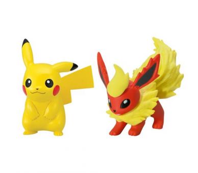 Figurine Pokémon XY - Pikachu vs Pyroli