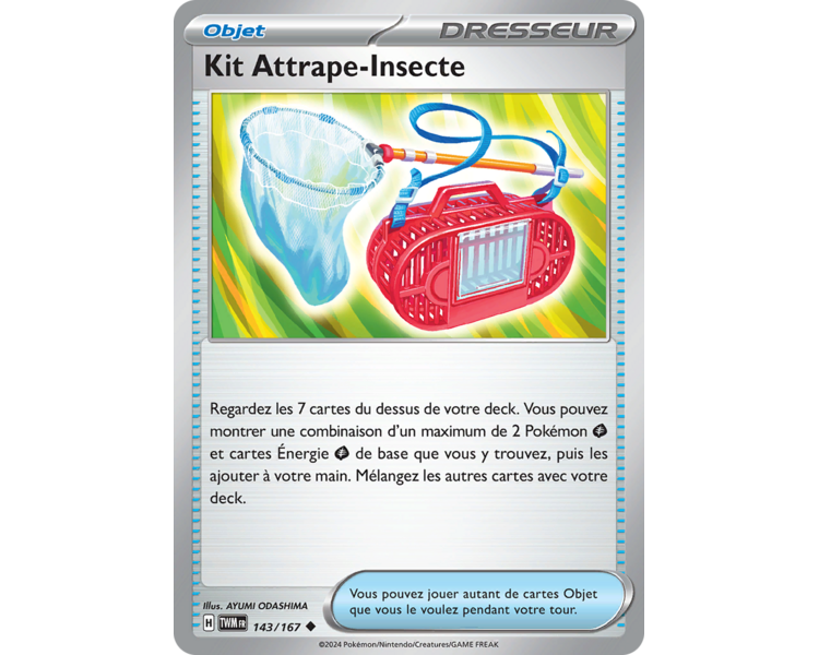 Kit Attrape-Insecte 143/167 - Carte Peu Commune Reverse - Écarlate et Violet Mascarade Crépusculaire