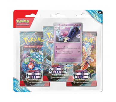 Pack 3 Boosters Écarlate et Violet 07 : Couronne Stellaire - Forgelina