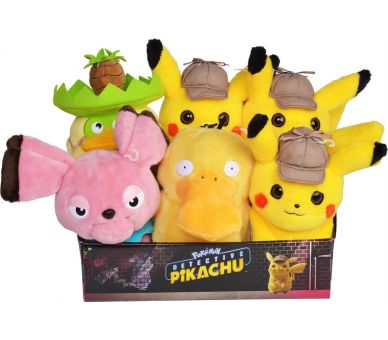 eluche Pokémon Psykokwak Détective Pikachu 20 cm – Tomy