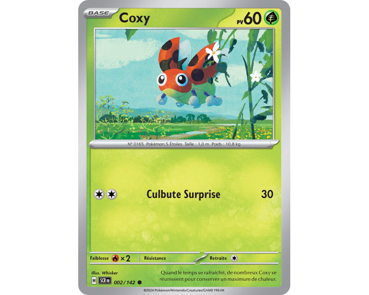 Coxy Pv 60 001/142- Carte Commune - Écarlate et Violet Couronne Stellaire