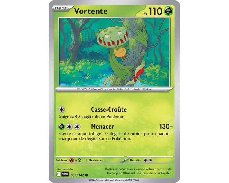 Vortente Pv 110 007/142- Carte Commune Reverse - Écarlate et Violet Couronne Stellaire