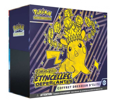 Coffret Dresseur D'Élite Pikachu - EV08 - Étincelles Déferlantes - NEUF VF