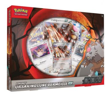 Coffret Pokémon Ursaking Lune Vermeille-ex - Novembre 2024