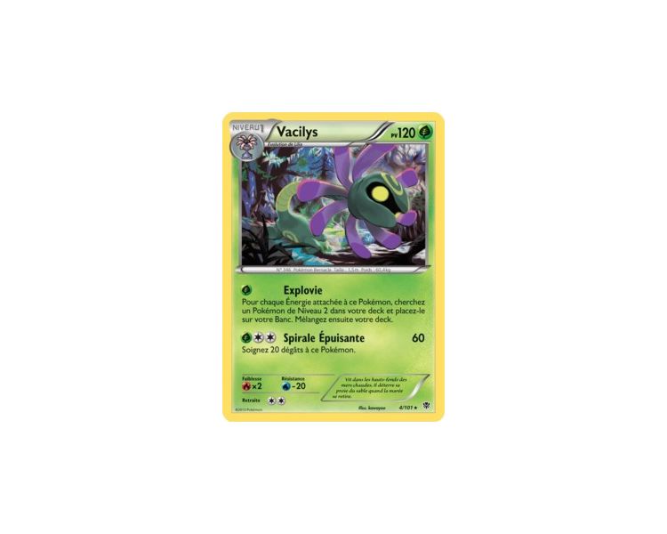 Carte Pokemon Grodrive 100 pv Noir et Blanc Dragons Exaltés rare !!!