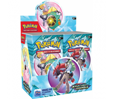 Display 36 Boosters - EV09 Ecarlate et Violet - Aventures Ensemble