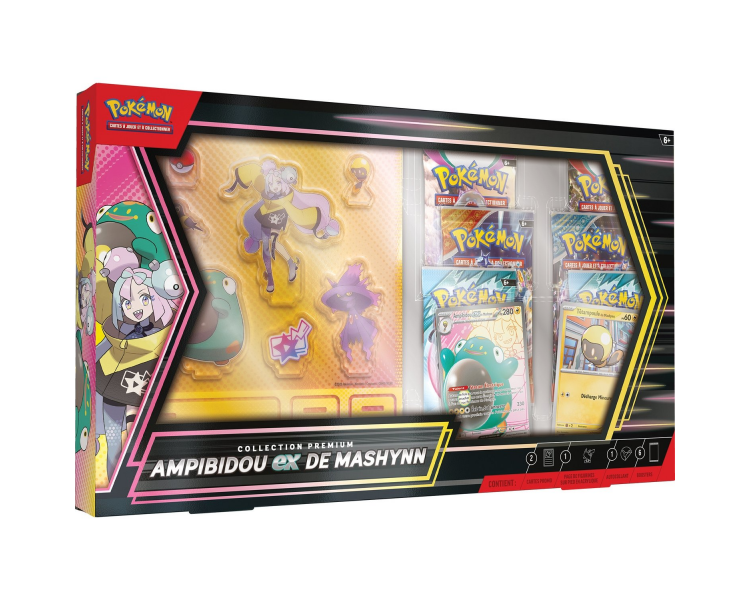 Pokémon - Coffret Premium Collection Ampibidou ex de Mashynn