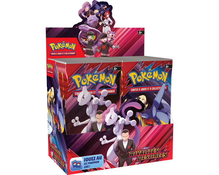 Display 36 Boosters Pokémon – EV10 Écarlate & Violet : Rivalités Destinées