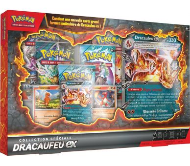 Coffret Collection spéciale Dracaufeu-ex 5 Boosters