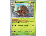 Crabaraque Pv 150 12/182 – Carte Rare Holographique – Écarlate et Violet Rivalités Destinées
