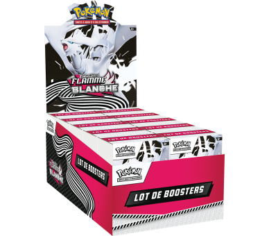 Coffret Bundle 6 Boosters - EV10.5 Ecarlate et Violet - Flammes Blanches