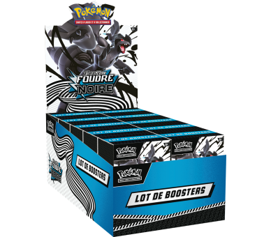 Coffret Bundle 6 Boosters - EV10.5 Ecarlate et Violet - Foudre Noir