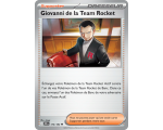 Dresseur Giovanni de la Team Rocket 174/182 – Carte Peu Commune – Écarlate et Violet Rivalités Destinées