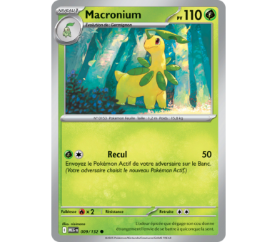 Macronium Pv 110 009/132 - Carte Commune - Méga-Évolution