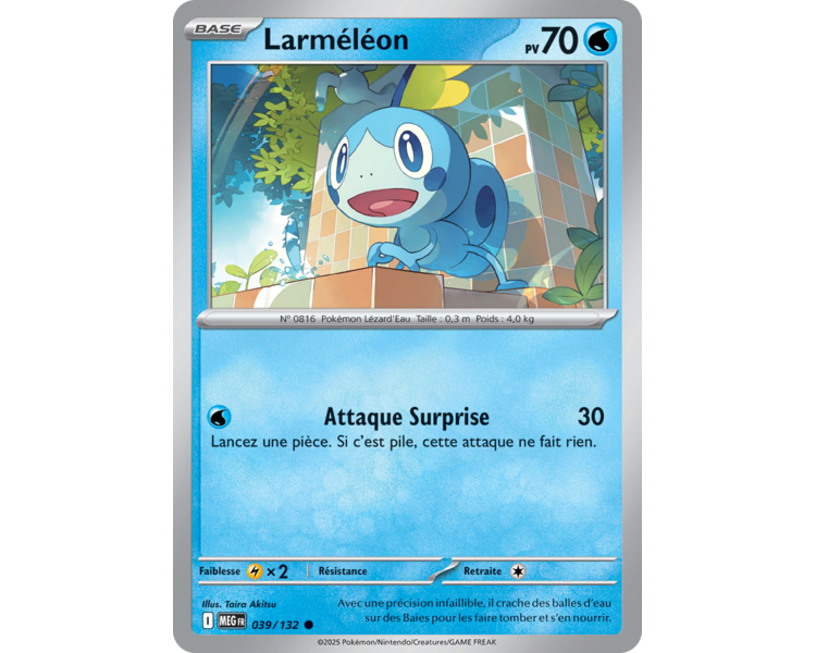 Larméléon Pv 70 039/132 - Carte Commune - Méga-Évolution