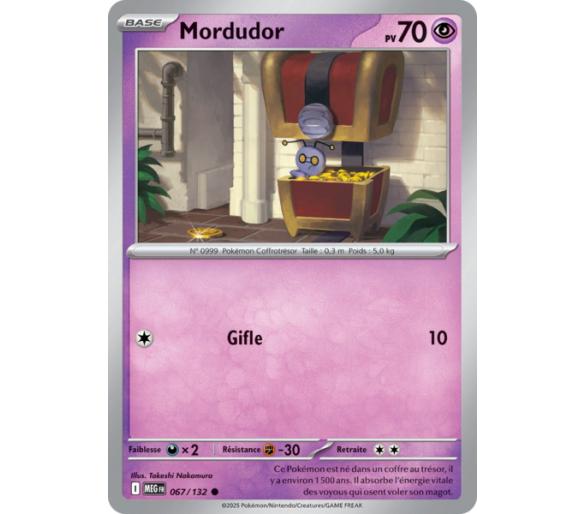 Mordudor Pv 70 067/132 - Carte Commune - Méga-Évolution
