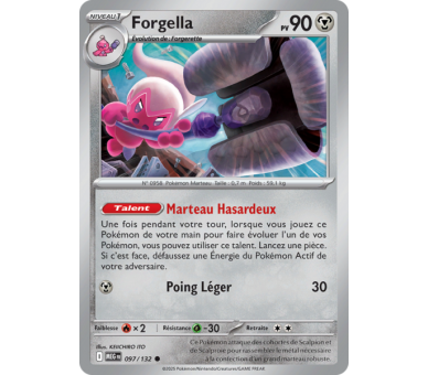 Forgella Pv 90 97/132 - Carte Commune - Méga-Évolution