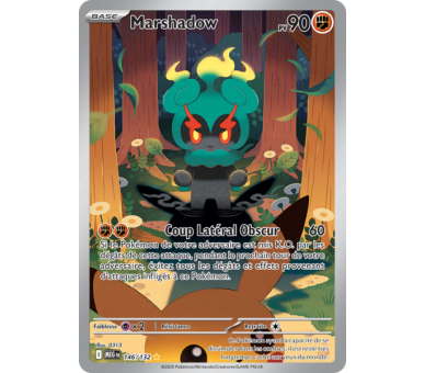 Marshadow Pv 90 146/132 - Carte Secrète Illustration Rare - Méga-Évolution
