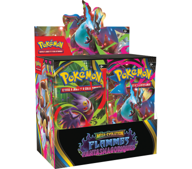 Display 36 Boosters – ME02 Méga-Évolution Flammes Fantasmagoriques - FR