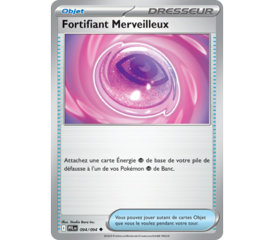 Objet Fortifiant Merveilleux 94/094 - Carte Peu Commune Reverse - Méga-Évolution Flammes Fantasmagoriques