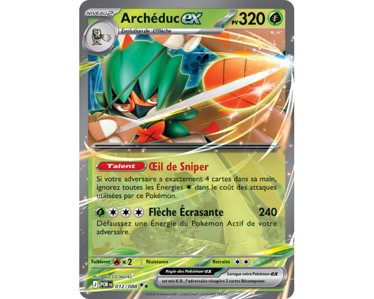 Archéduc-ex Pv 320 012/88 - Carte Double Rare - Méga-Évolution Équilibre Parfait