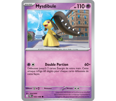 Mysdibule Pv 110 032/88 - Carte Commune Reverse - Méga-Évolution Équilibre Parfait