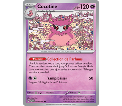Mistigrix Pv 100 034/88 - Carte Peu Commune Reverse - Méga-Évolution Équilibre Parfait
