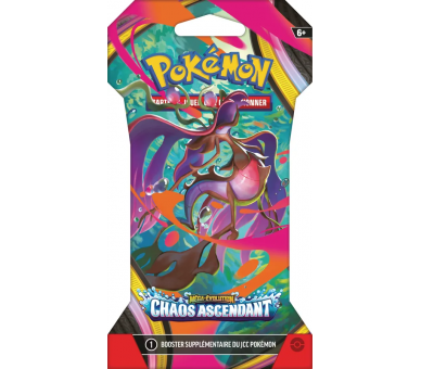 1 Booster sous blister Pokémon – ME04 - Méga-Évolution : Chaos Ascendant