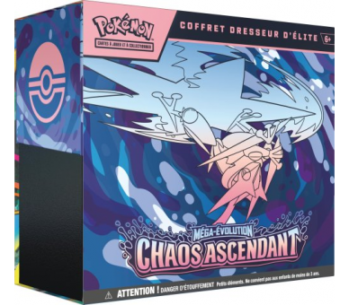 Coffret Dresseur D'Elite - Méga-Évolution – Chaos Ascendant - FR