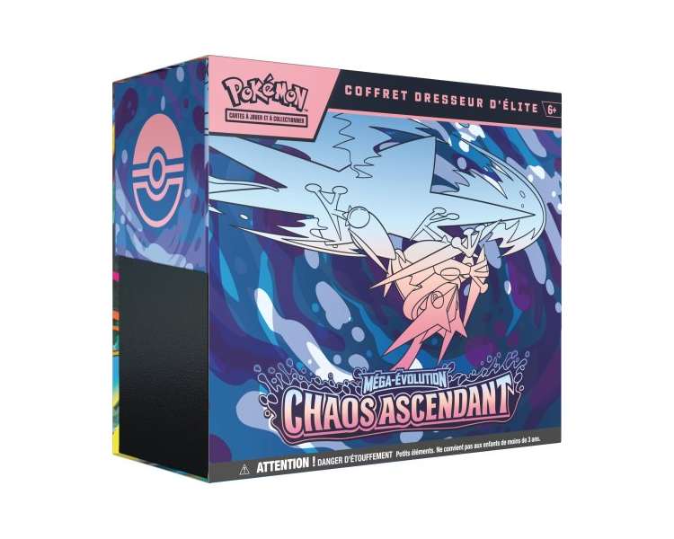 Coffret Dresseur D'Elite - Méga-Évolution – Chaos Ascendant - FR