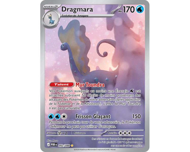 Dragmara Pv 170 92/88 - Carte Illustration Rare Secrète - Méga-Évolution Équilibre Parfait
