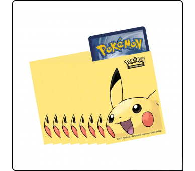 Pack 65 Sleeves Pikachu Pokémon