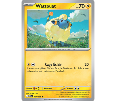 Wattouat Pv 70 027/86 - Carte Commune - Méga-Évolution Chaos Ascendant