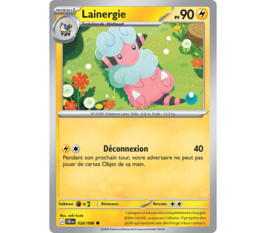 Lainergie Pv 90 028/86 - Carte Commune Reverse - Méga-Évolution Chaos Ascendant