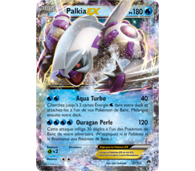 Palkia Ex pv180 31/122 - XY Rupture Turbo