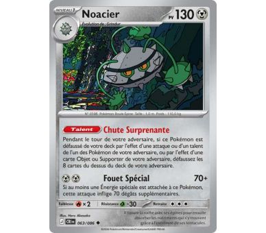Métalosse Pv 180 061/86 - Carte Peu Commune Reverse - Méga-Évolution Chaos Ascendant
