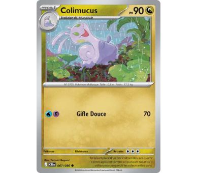 Colimucus Pv 90 067/86 - Carte Commune Reverse - Méga-Évolution Chaos Ascendant