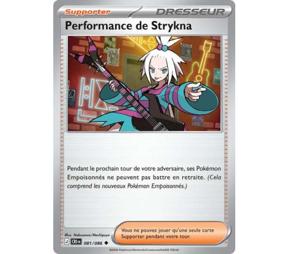 Supporter Gypso 79/86 - Carte Peu Commune Reverse - Méga-Évolution Chaos Ascendant