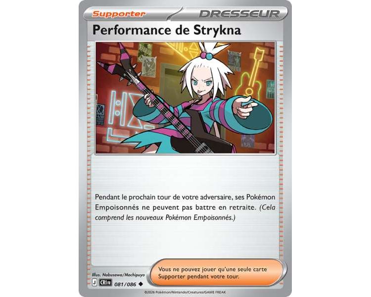 Supporter Gypso 79/86 - Carte Peu Commune Reverse - Méga-Évolution Chaos Ascendant