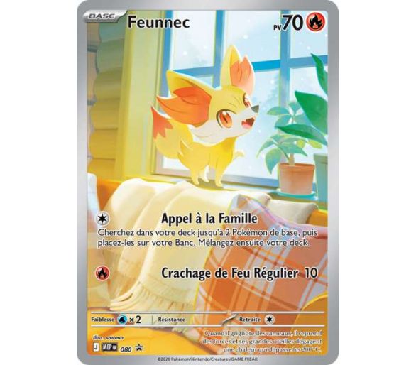 Feunnec Pv 70 - MEPFR 80 - Carte Promotionnnelles - Méga-Évolution