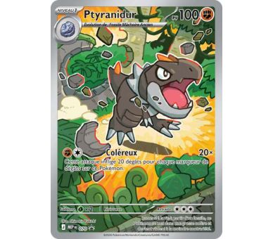 Ptyranidur Pv 100 - MEPFR 070- Carte Promotionnnelles - Méga-Évolution