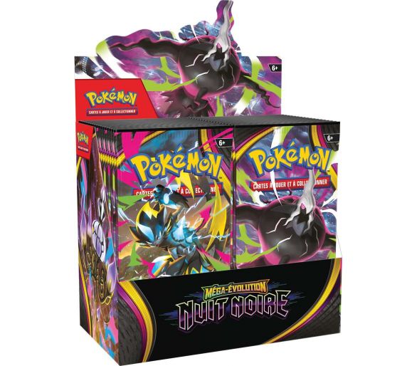 Display 36 Boosters - Méga-Évolution – Nuit Noire - FR