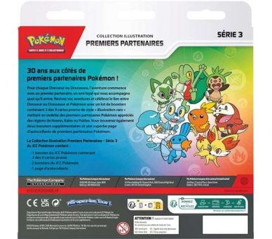 Coffret Pokémon - Collection Illustration Premiers Partenaires - Série 3