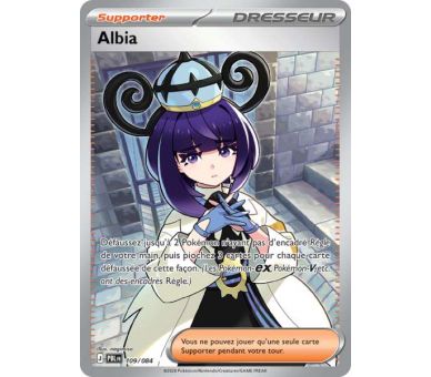 Dresseur Albia 109/084 - Carte Ultra Rare - Méga-Évolution Nuit Noire