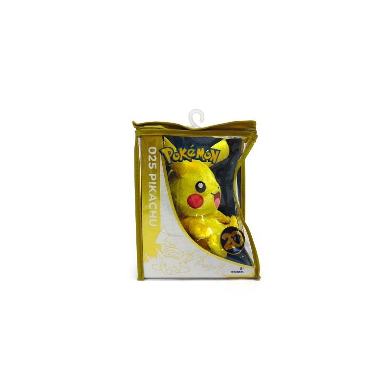 Peluche Pikachu 025 Collector 20 ans