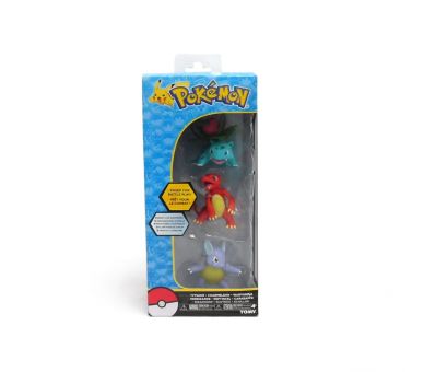 Pack 3 figurine Pokémon Tomy