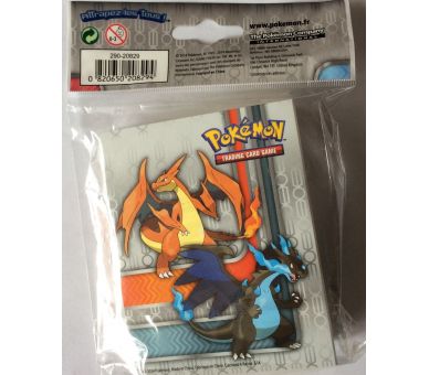 Mini Album Portfolio Pokémon Dracaufeu - Méga-Dracaufeu 